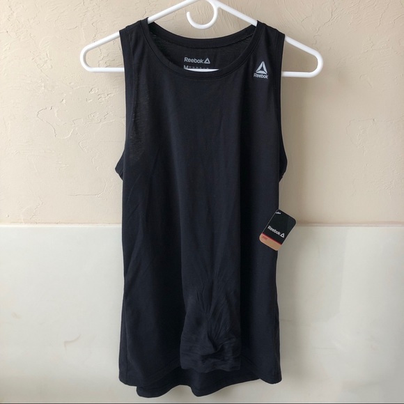 NWT Reebok Black Sport Jersey Tank - Picture 4 of 4